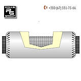 Гнучкий повітропровід термоізольований з шумопоглинанням L500мм, ACOUDEC, фото 2