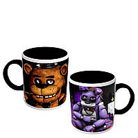 Чашка цветная Freddy Fazbear из компьютерной игры Five Nights at Freddy's