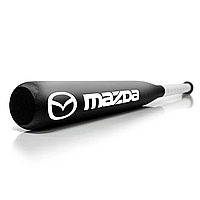 Бейсбольная бита для самообороны с маркой автомобиля «Mazda» | 75 см | 800 г Черный