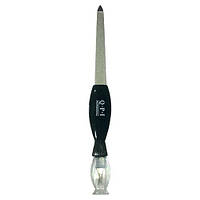 Пилочка для ногтей QPI Professional металлическая с напылением с резцом 14,5 см QNF-9026/1
