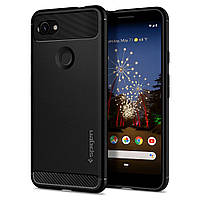 Чохол Spigen для Google Pixel 3a Rugged Armor, Black (F23CS25960)