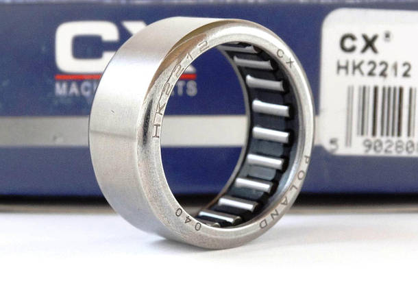 HK2212 підшипник голчастий, розмір 22*28*12, виробник CX Польща, фото 1