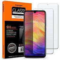 Захисне скло Spigen для Xiaomi Redmi Note 7 /Note 7 Pro GLAS.tR SLIM (2 шт.) (S34GL26119)