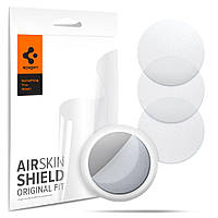 Матова гідрогелева плівка Spigen для Apple AirTag — AirSkin Shield, Прозора (AFL03151)