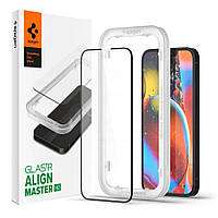 Захисне скло Spigen для iPhone 13 Mini - Glas.tR AlignMaster (1 шт), Black (AGL03727)