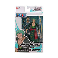 One Piece Roronoa Zoro Anime Heroes Bandai