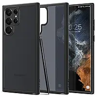 Чохол Spigen для Samsung Galaxy S22 Ultra - Ultra Hybrid, Frost Black (ACS03920)