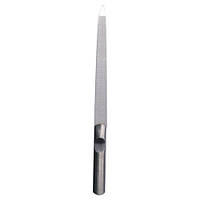 Пилочка для ногтей Q.P.I. Professional металлическая лазерная 15 см ПМ-02