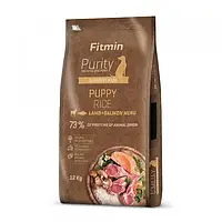 Корм для щенков Fitmin dog Purity Rice Puppy Lamb&Salmon 12кг