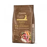 Корм для щенков Fitmin dog Purity Rice Puppy Lamb&Salmon 2кг