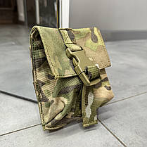 Підсумок під 2 гранати на Моллі, Мультикам, WINTAC, Cordura 1000D, тактичний чохол під дві гранати на Моллі, фото 4