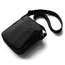 Сумка через плече барсетка Stone Island Svet чорна тканинна Стоун айленд, фото 3