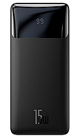 Power Bank Baseus Bipow Digital Display 10000 мАh 15W, Black (PPDML-I01)