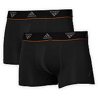 Adidas active micro flex vented trunks 2pk 4a4m02 набір 2 шт боксерки чоловічі труси чорні оригінал - L