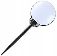 Набір комплект садові світильники куля на сонячній батареї LED 4 шт, фото 2