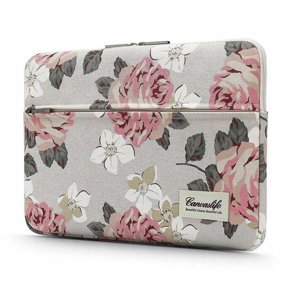 Чохол для ноутбука Canvaslife 13-14", White Rose