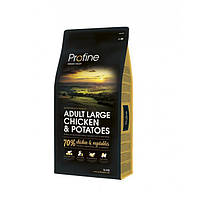 Сухой корм Profine Adult Large Chicken Potato 15 kg (для взрослых собак крупных пород) GG, код: 2734166