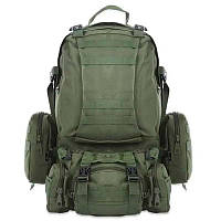 Тактический рюкзак на 55л с подсумками B08 | 55х40х25см