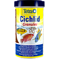 Корм Tetra Cichlid Granules для рибок цихлід, 500 мл (гранули)