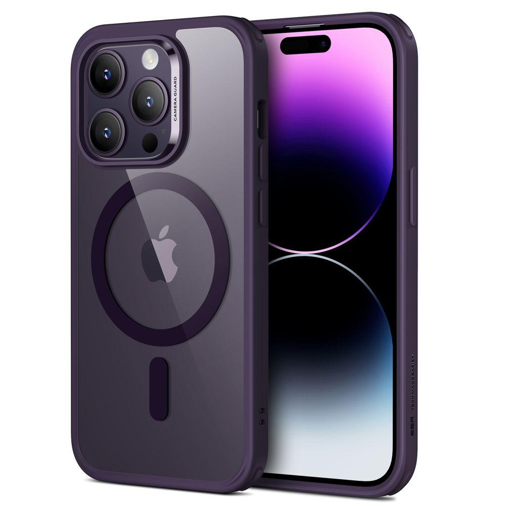 Чохол ESR для iPhone 14 Pro-CH Halolock (MagSafe) Cleare/Purple (4894240175620)