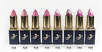 Помада для губ Флер FFleur Lipstick L-24, 729 голографик розовая