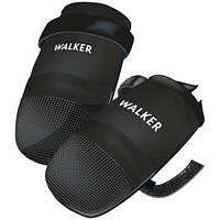 Ботинки Trixie «Walker Care» для собак, полиэстер, размер S, 2 шт (черные)