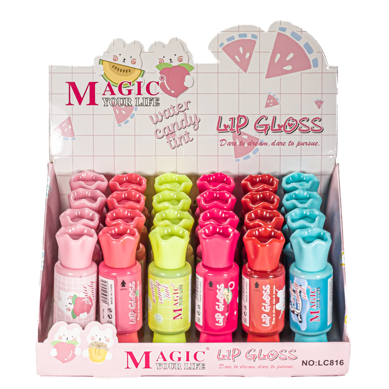 Набор тинтов для губ Magic Your Life water candy tint LC-816 - фото 2 - id-p2169456360