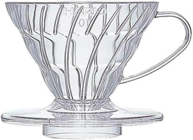 Пуровер HARIO V60 01 (200мл.) Прозрачний Полипропилен VD-01T