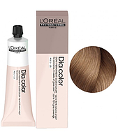 Безаміачний напівперманентний барвник L'Oreal Professionnel Dia Color 8.23 Світлий блондин ірис золотистий 60 мл
