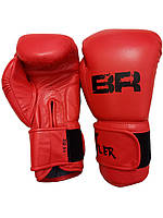 Боксерские перчатки кожа Battler Sport красные 10 унций
