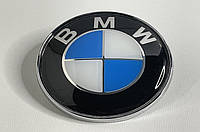 Эмблема крышки багажника BMW 74 мм. E82 E90 E46 E93 E85 (51148132375, 51148219237)