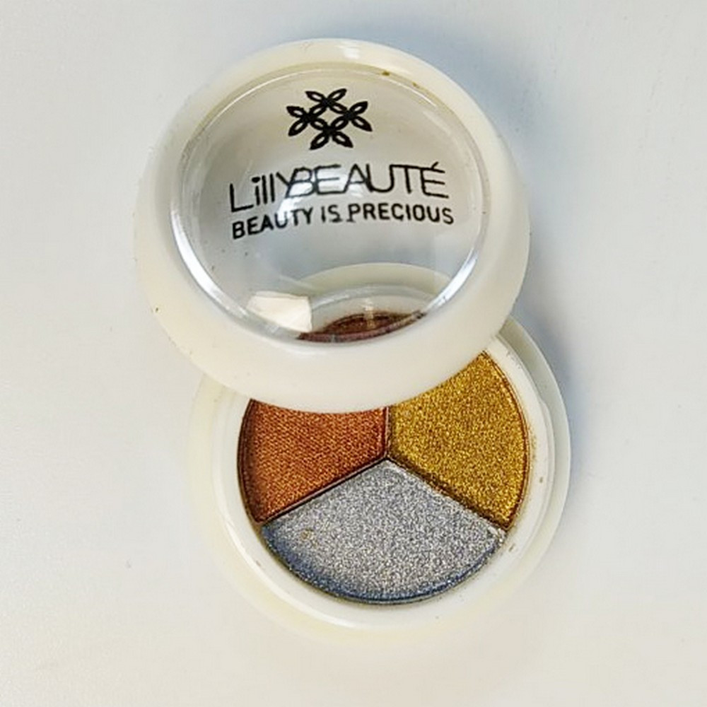 Втирання для нігтів Lilly Beaute потрійне: золото, срібло, червоне золото