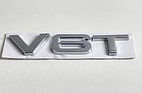 Эмблема надпись V6T на Audi 80x23mm