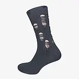 Набір шкарпеток жіночих високих бавовняних Лана Рвані 36-40 5 пар Асорті, фото 3