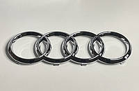 Эмблема значёк Audi (Ауди) 8K5853601 решетка радиатора перед Хром 273x94 mm
