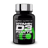 Витамины и минералы Scitec Vitamin D3 Forte, 100 капсул