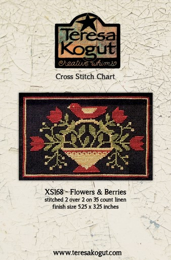 Схема для вишивання Teresa Kogut XS168 Flowers and Berries