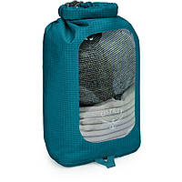 Гермомешок Osprey DrySack 6L w/Window цвет waterfrontblue