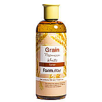 Тонер для лица с экстрактом пшеницы FarmStay Grain premium white увлажняющий 350 мл