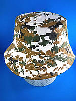 Панама мужская панамка военная камуфляжная армейская пиксель Панамы мужские летние тактическая коричневая хаки