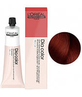 Безаміачний напівперманентний барвник L'Oreal Professionnel Dia Color 6.60 Темний русявий червоний 60 мл