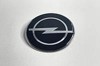 Емблема Opel 76 mm (чорний/хром) 90481223