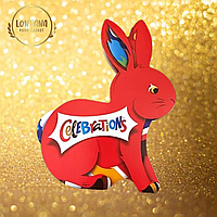 Конфеты Celebrations в виде кролика 215 г
