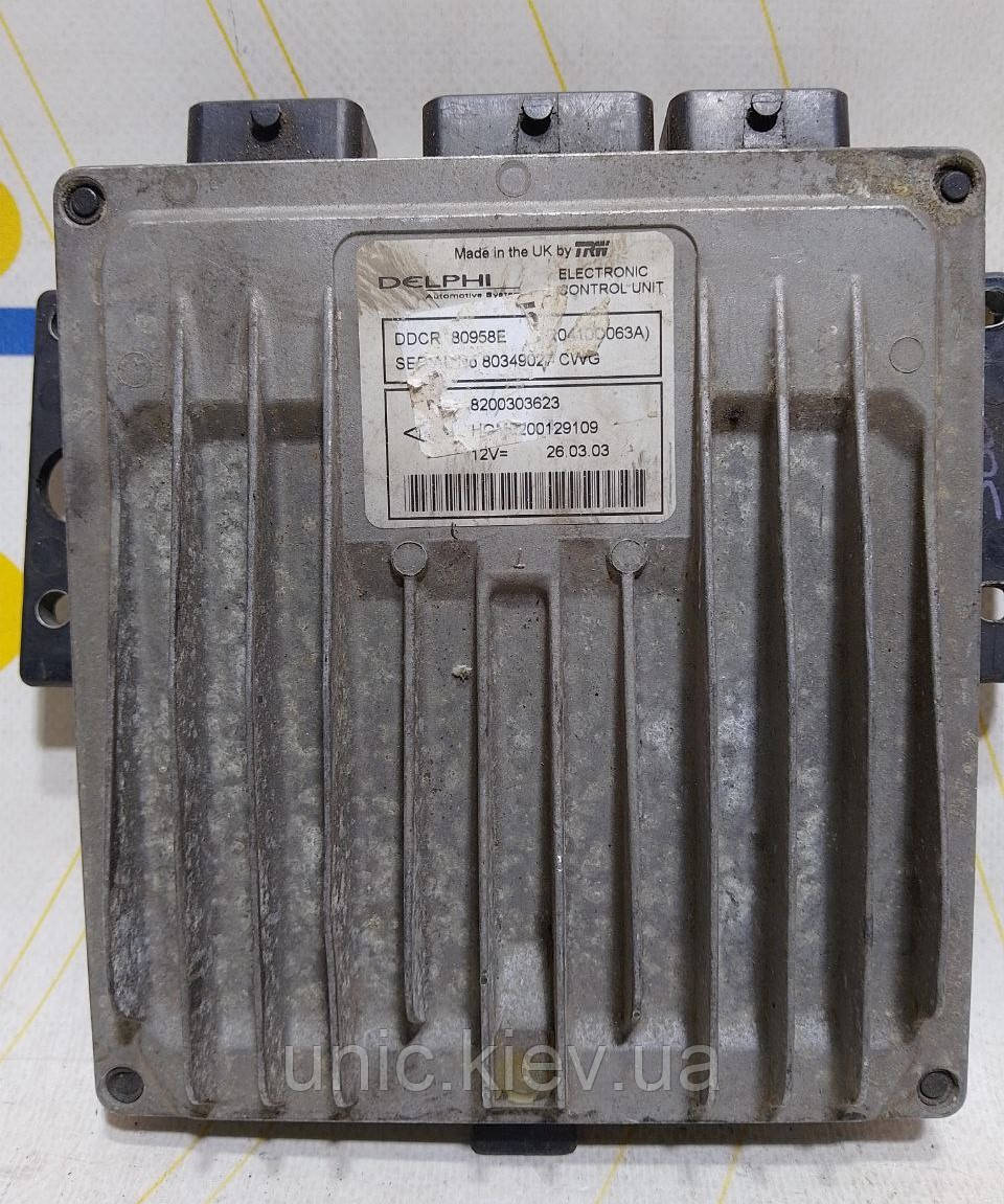 Блок керування двигуном Renault Clio, Kangoo 1.5 dci DELPHI  8200303623, 8200129109