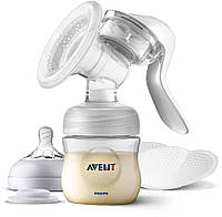 Ручной молокоотсос Philips Avent с бутылочкой 115мл SCF430/10 (SCF430/10)