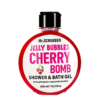 Гель для душа Mr Scrubber Jelly Bubbles Cherry Bomb Shower & Bath Gel вишня 300 мл