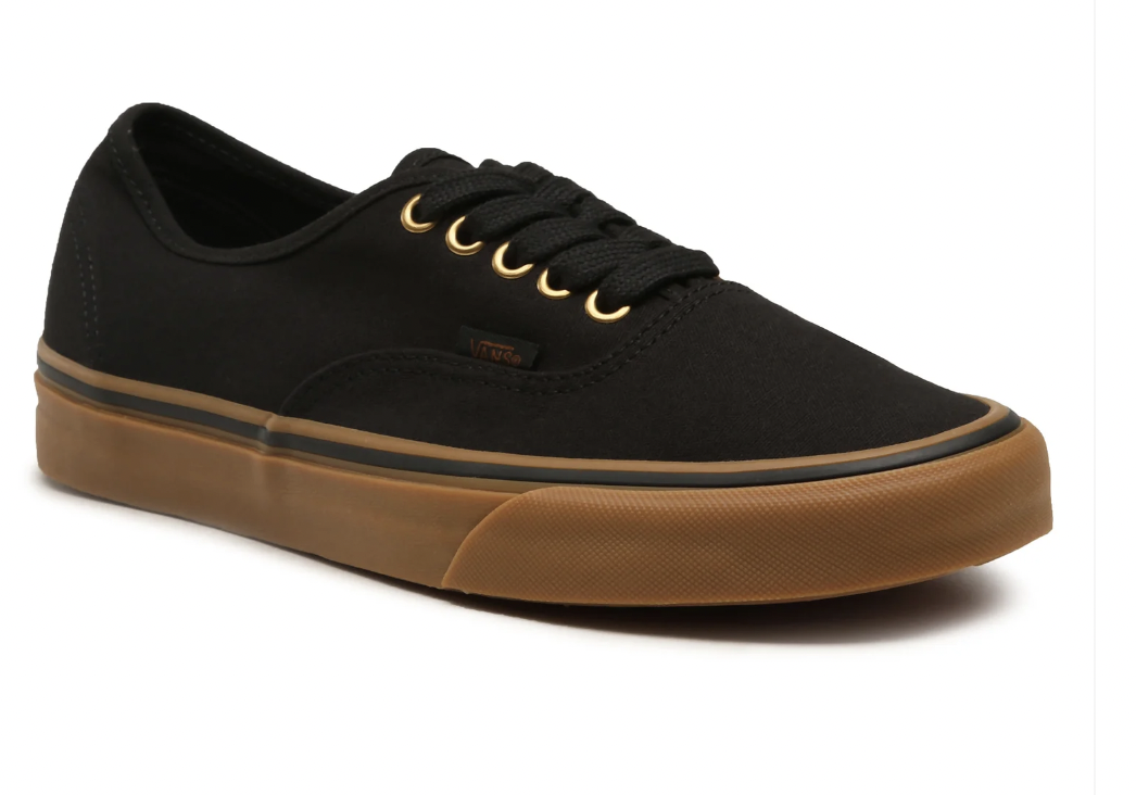 Кросівки кеди Vans Authentic VN000TSVBXH1 Чорні Розмір 38 (24 см)
