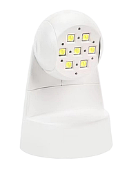 Портативна UV лампа для сушіння гель-лаку (для одного пальця) з USB-роз'ємом 18W, біла