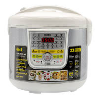 Мультиварка кухонная бытовая пароварка ROTEX RMC504 для дома с антипригарным покрытием spn