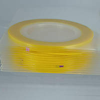 Скотч для ногтей декоративный striping tape 14 Yellow Жёлтый